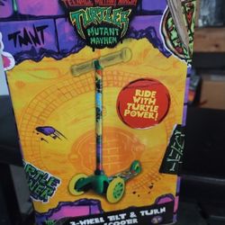 Scooter 3 Wheels Ninja Turtles