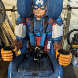 Captain America Car Seat
