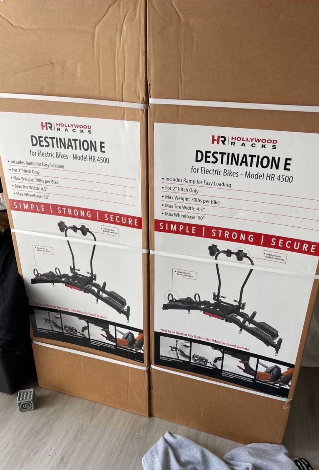 Hollywood Destination E Hitch Bike Rack With Ramps for Standard & E ...