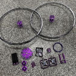 Purple 29” BMX Cruiser Parts Package