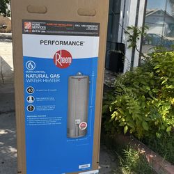 Rheem water heater 6 year warranty