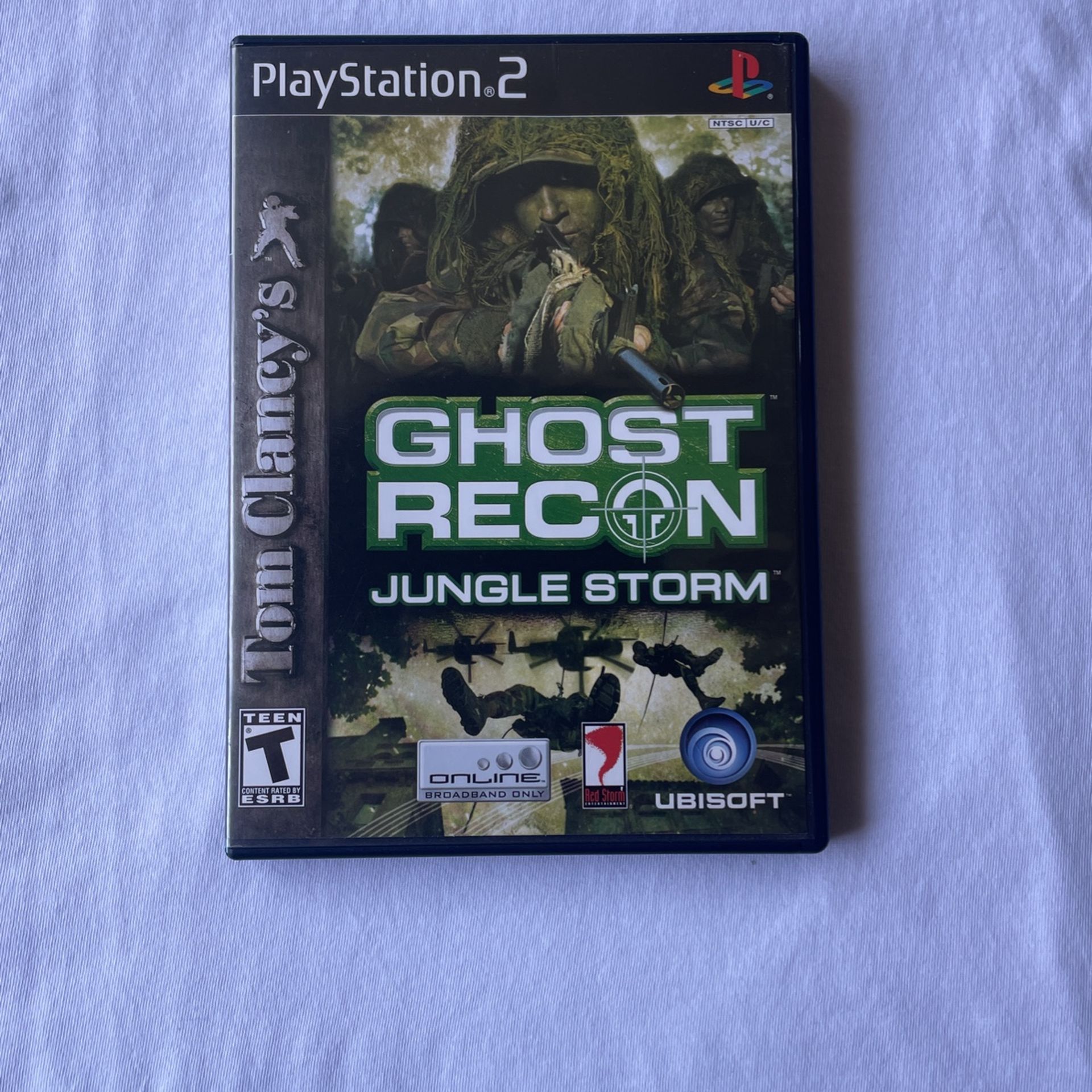 Tom Clancy Ghost Recon Jungle Storm Ps2 PlayStation 2