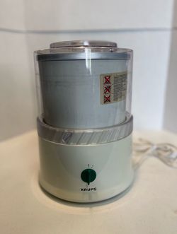 Vtg Krups La Glaciere 1-Quart Automatic Ice Cream Maker
