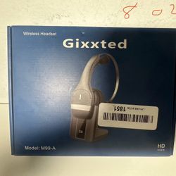 Bluetooth Headset, Wireless Headset with Mic, Gixxted V5.3 M99-A