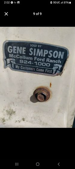 1978 F20 camper Special/Ford Ranch