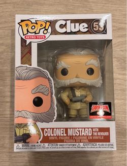 Funko Pop! Vinyl: Clue - Colonel Mustard with the Revolver - Target (Exclusive)