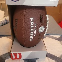 Official NFL ATLANTA FALCONS GENUINE LEATHER FOOTBALL 