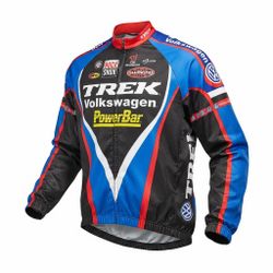 Vintage Trek Volkswagen PowerBar Cycling Jersey RockShox Shimano USA Men’s 12