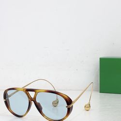 BV Drop Sunglasses –  Aviator Shades, Luxury Designer Eyewear with UV400 Protection 