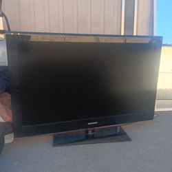Samsung flat-screen LCD television