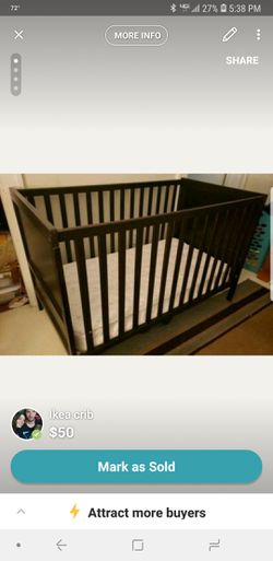 Ikea crib