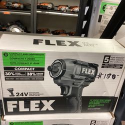 Flex 24V Brushless 1/2 Compact Impact Wrench (Tool-Only) $180