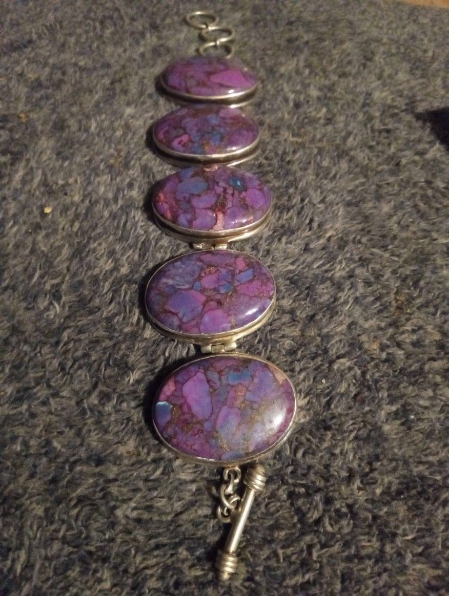 Purple Turquoise Arya Bracelet