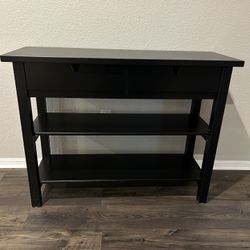 IKEA Black sideboard/console table