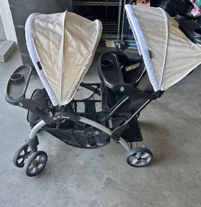 Double Stroller Sit N Stand