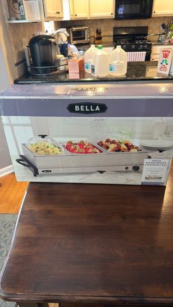 Bella 3 tray buffet server