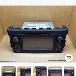 13-16 Nissan Altima Audio Radio OEM Stereo Info Display Touch Screen 259159HROA