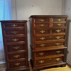 2 Six-Drawer Bassett Dressers