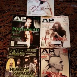 $50 all 5 / $15 Ea.  A.P. Alternative Press Mags, 1995 Feb-June