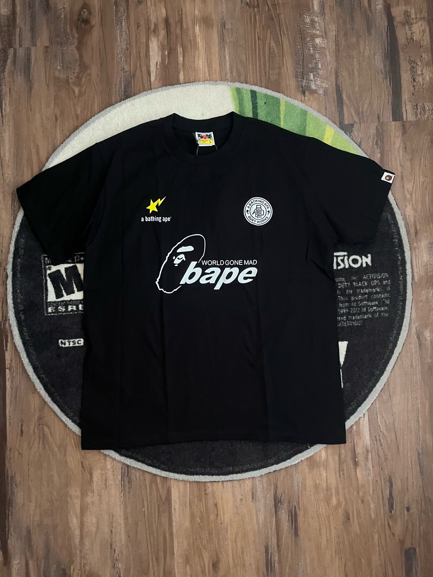 Bape WGM Black Tee