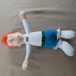 Nanco Hanna-Barbera The Jetsons GEORGE JETSON Vintage 1989 Plush Doll