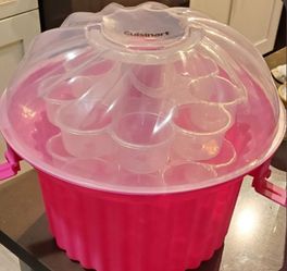Brand new cruisnart 24 piece  cup cake holder ( never used ).