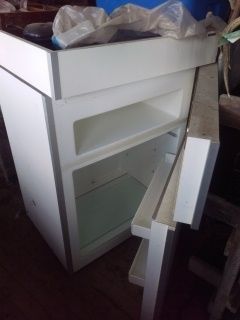 Sun Frost fridge and freezer.