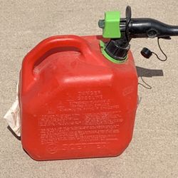 Portable Red Fuel Gas Canister Fuel Gasoline
