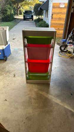 Tall Toy Bin