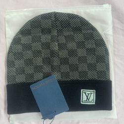 Black LV Beanie