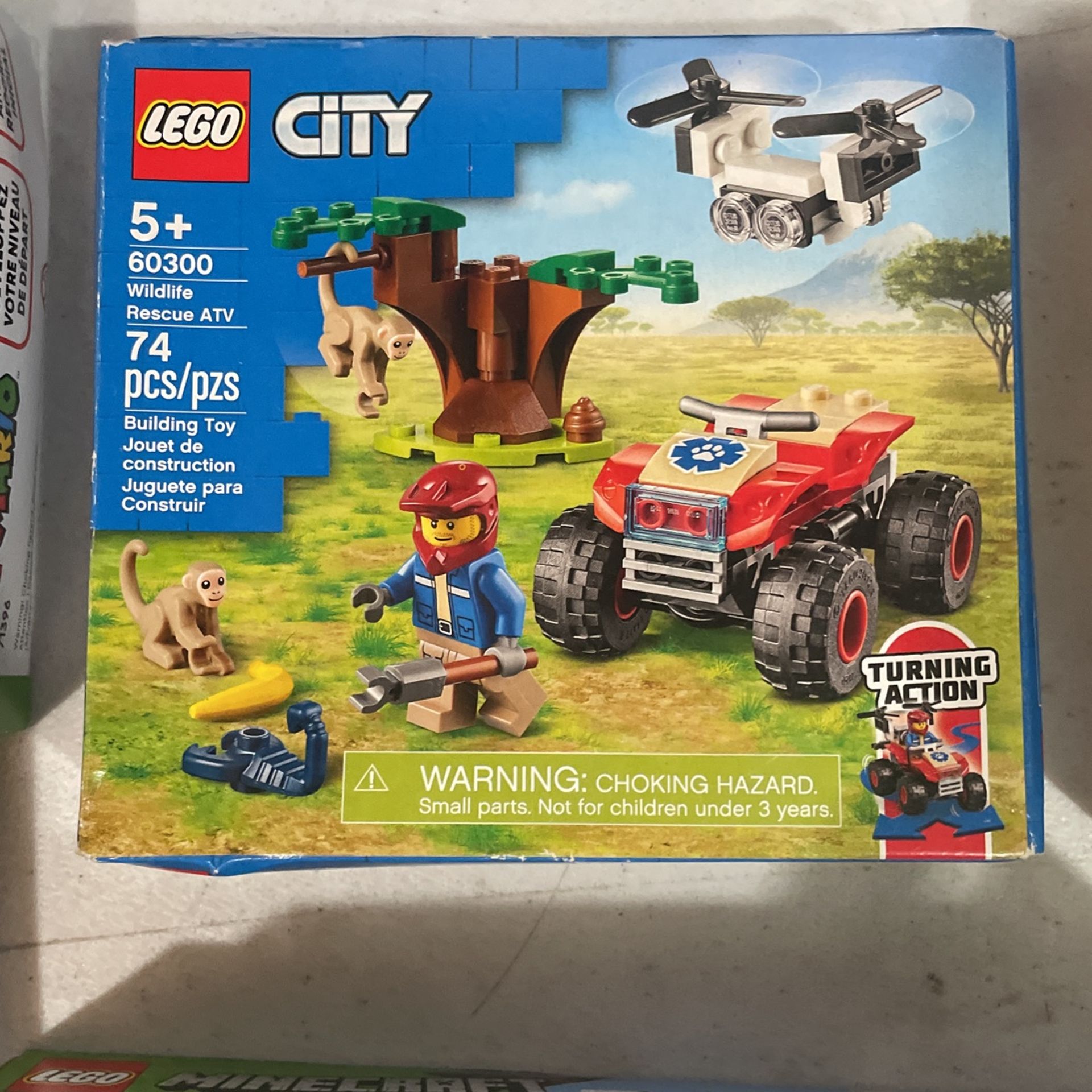 Lego set wildlife rescue ATV