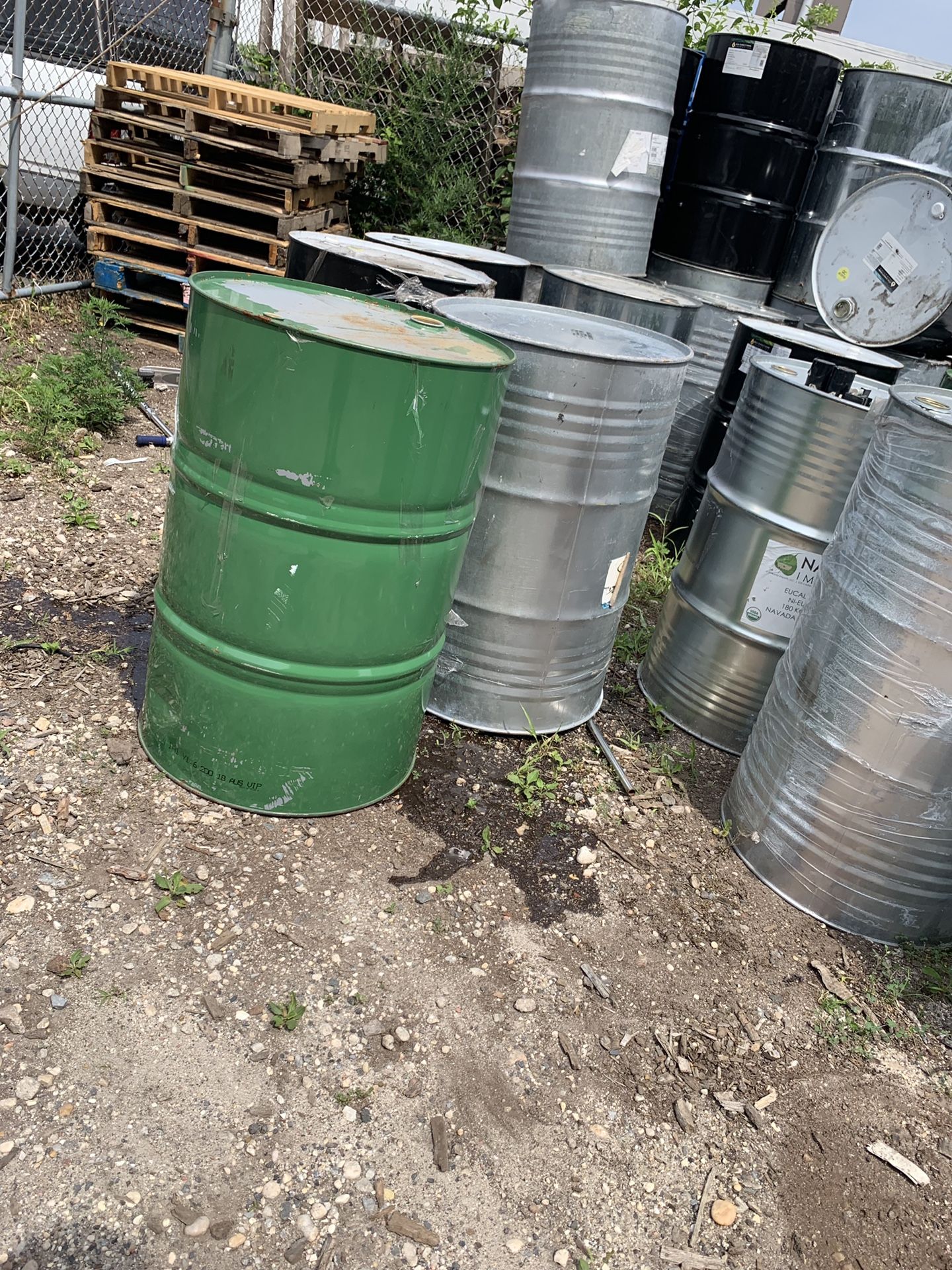 Metal barrels
