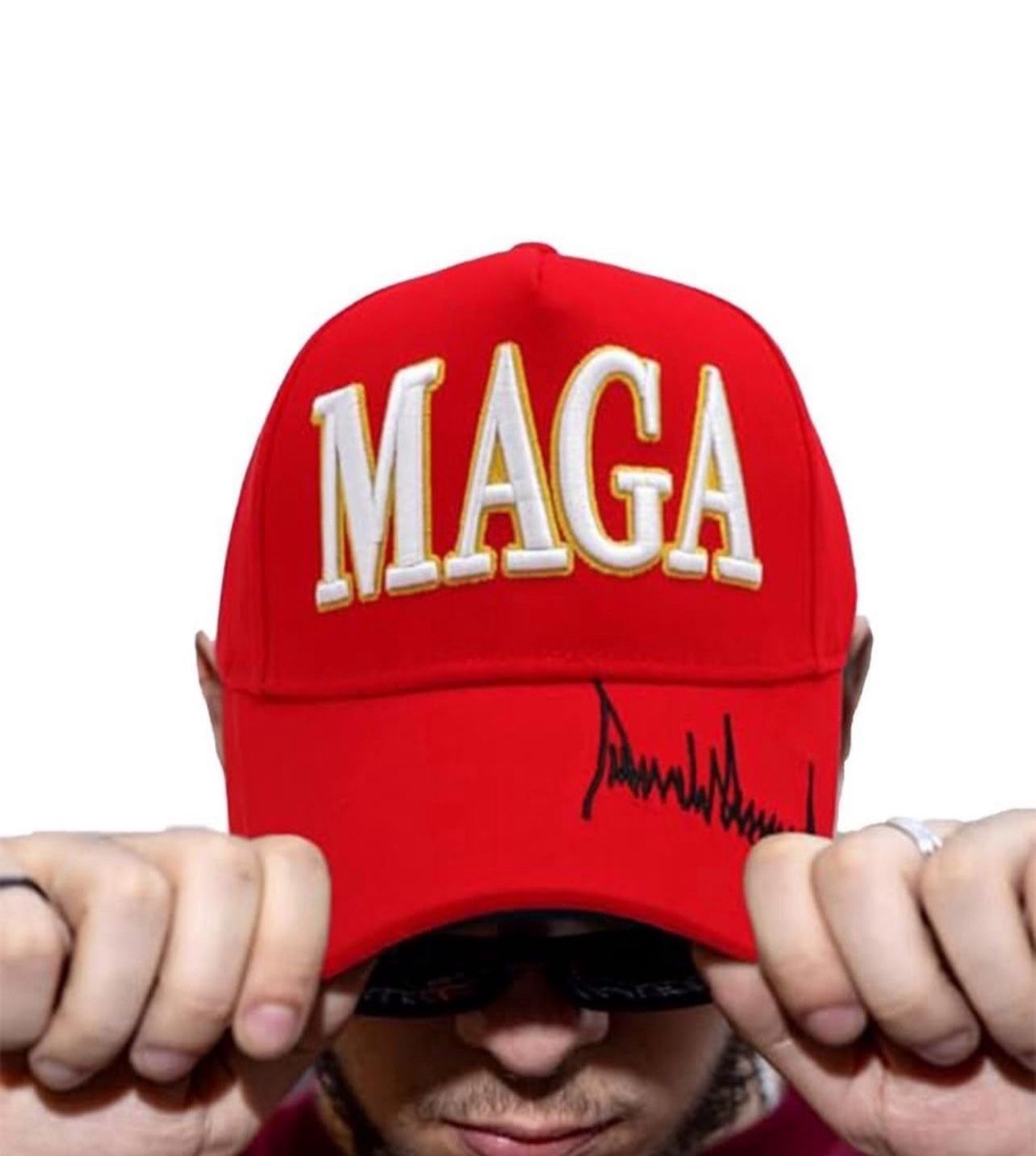 Red MAGA Trump Hat