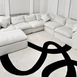 Warm White Cloud Couch