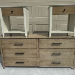 Pottery-Barn Inspired Dresser and Nightstands Set