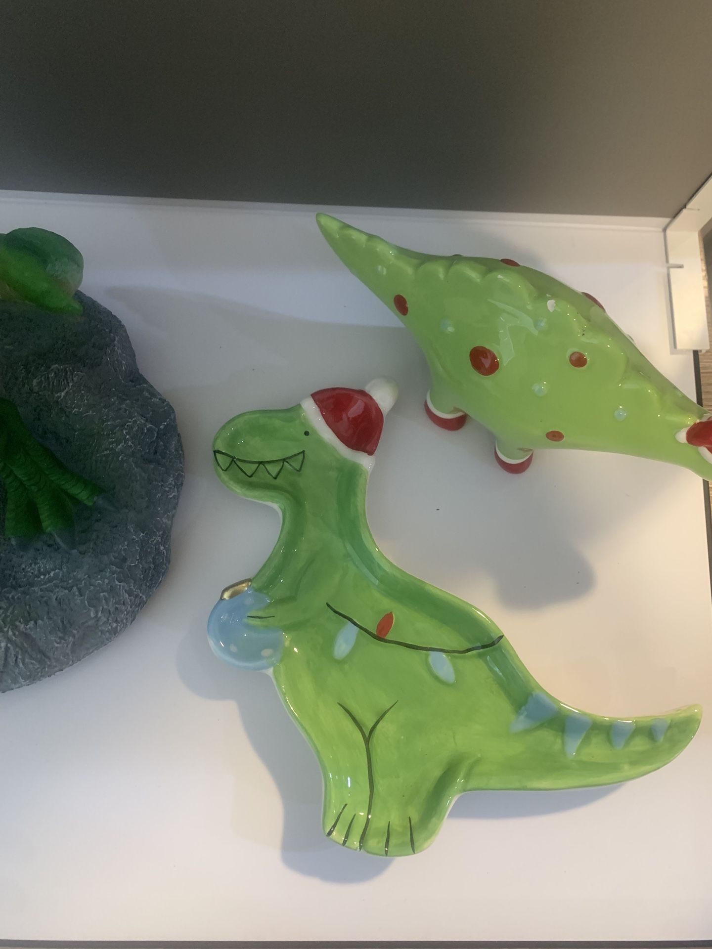 Christmas Dinosaur 3 Pc Set
