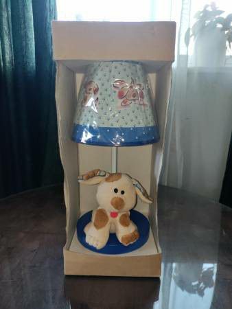 Table Lamp! Puppy/Dog Theme! Brand New!