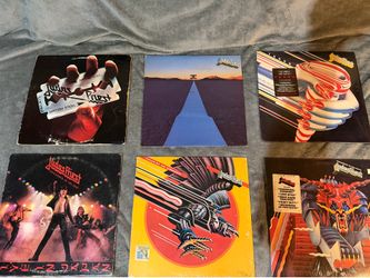JUDAS PRIEST – 6 Vintage Vinyl Album Collection – 1979–1986