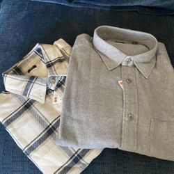 Flannels Men’s Size Medium New With Tags Attached $20 For Both