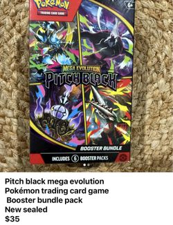 Pokémon Pitch Black New Sealed $35