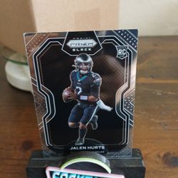 2020 Panini Chronicles - Prizm Black Jalen Hurts #PB-19 (RC)