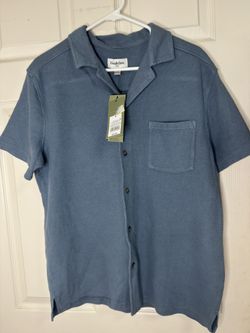 Goodfellow Knit camp shirt  Size M MSRP: $25