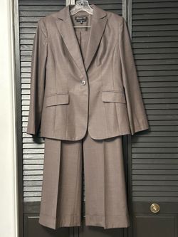 CK wool blend pantsuit - size 4