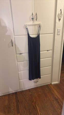 Navy blue sundress