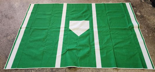 Baseball Field Home Plate Throw Blanket