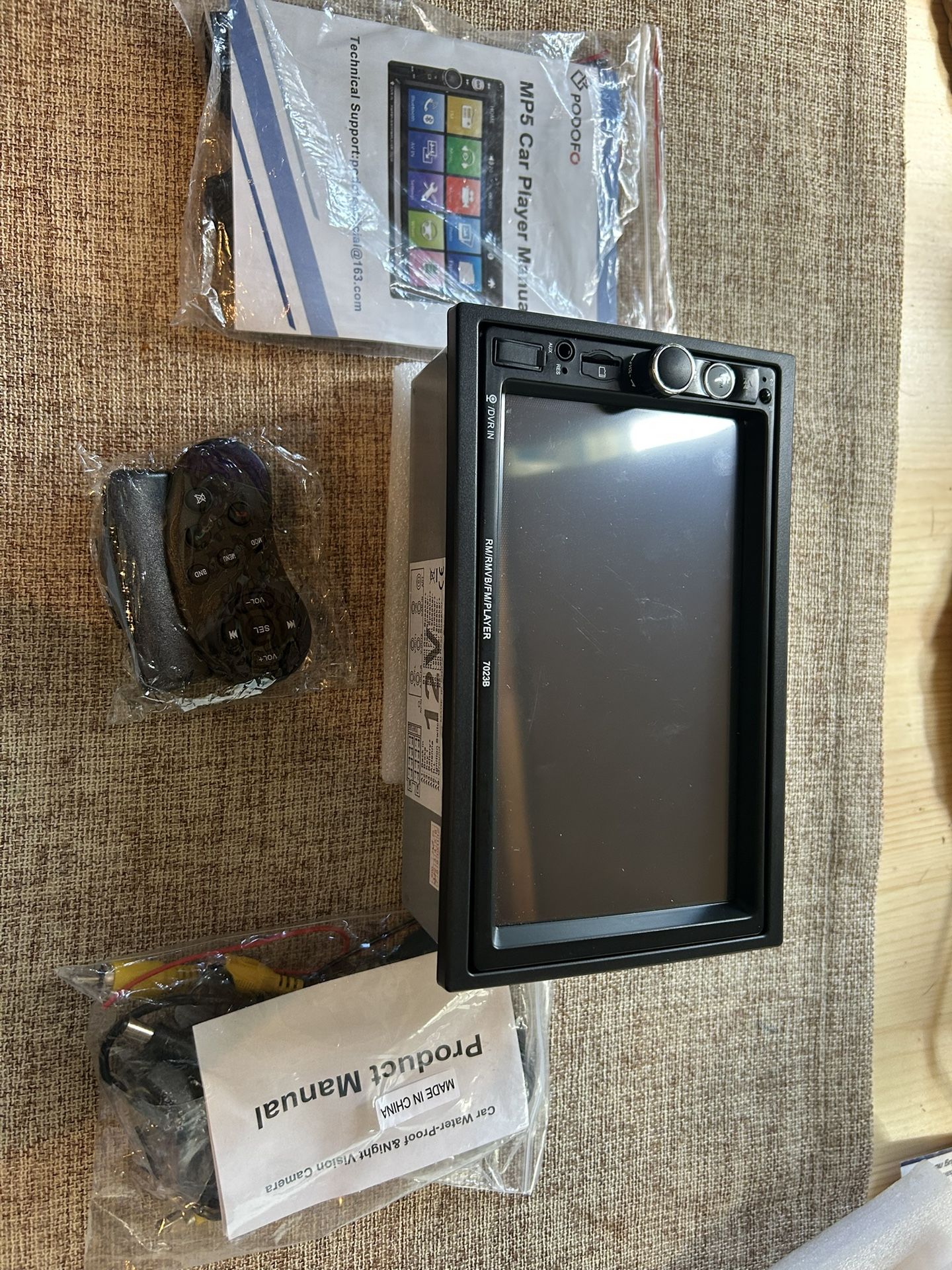 Double Din 7inch Touchscreen Android Radio $130