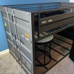 Industrial Style Bunk Bed - Inspired By Jurassic Park