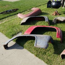 1956 Ford F-100 And 1955 F-100 Parts Fenders Hood