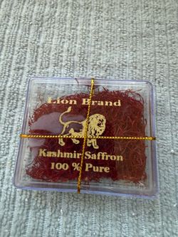 NEW Lion Brand 100% pure Kashmir saffron