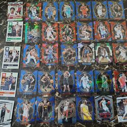 Panini NBA Card Lot 100 Rookie  prizm contenders 